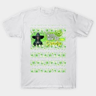 Green Witch Better than Halloween Candy 2 T-Shirt